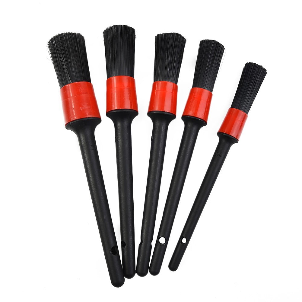 SPRING Reliable Car Detailing Brush Set 12Pcs Kit For Precise Wheel Rims Cleaning