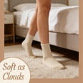 thumbnail image 6 of TELOLY 6Pairs Mens Ankle Socks9-13Mens Ankle Socks Size 9-11 Men's Socks ,Coffee, 6 of 7