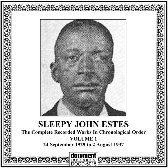 Sleepy John Estes - Vol. 1-(1929-37) - Music & Performance - CD