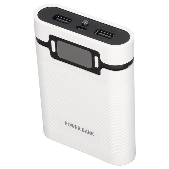 Battery Box, DIY Power Light Weight 2 Way Charging Portable Reliable Overcurrent Protection For Electronic Products