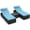 Black Espresso Rattan, Blue Cushion, 3PCS, variant on UHOMEPRO 3-Piece Outdoor Patio Furniture Set Chaise Lounge, Patio Reclining Rattan Lounge Chair Chaise Couch Cushioned with Glass Coffee Table, Adjustable Back and Feet, Lounger Chair for Pool Garden