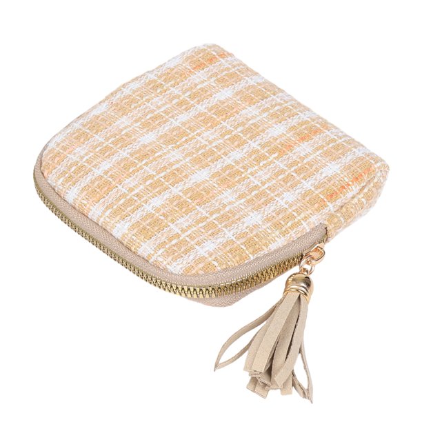 Bolsa para guardar joyas con cierre de cremallera, organizador portátil de joyas con múltiples compartimentos.