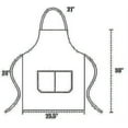 thumbnail image 2 of 12 Pack Black Bib Aprons With 2 Pockets - Unisex, 2 of 5