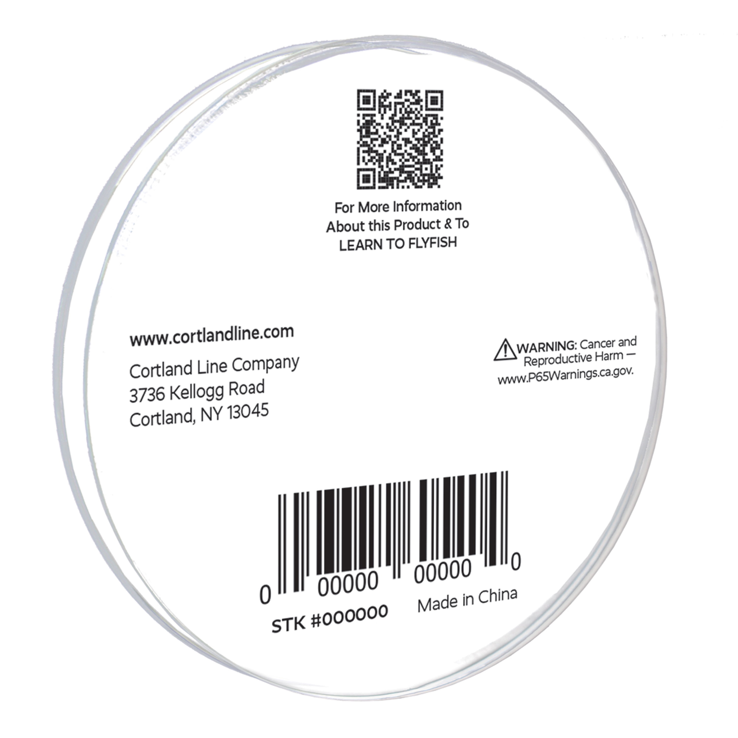 Cortland Fairplay Pro Fluorocarbon Tippet, 6X, 2.7-Pound Test, 292376