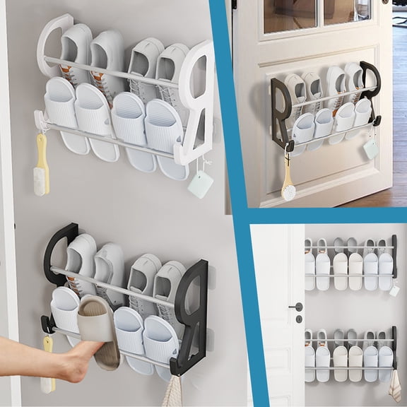 VBODN Shoe Organizer,Shoe Rack,Shoe Rack Organizer,Foldable Shoe Rack,Shoe Rack For Entryway,Shoe Rack For Front Door Entrance