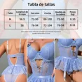 thumbnail image 2 of Pijama Sexy De Encaje Para Mujer Baby Doll Belleza Seducción, 2 of 7