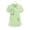 🔥 Green, variant on Sentmoon Scrubs for Women Basic Tops Women's Nurses Tunic Uniform Clinic Carer V Neck Protective Clothing Casual for Working Out & Gym XL