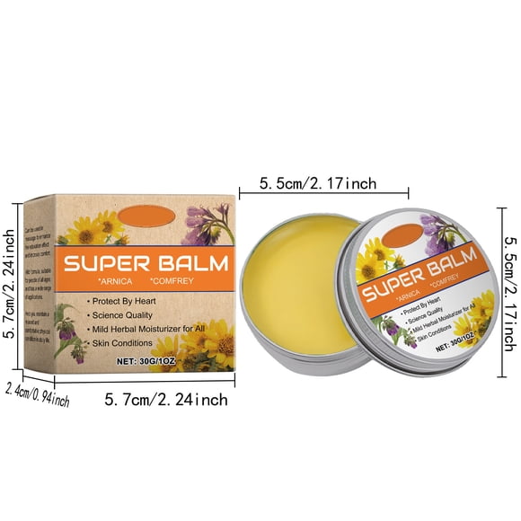 Crema hidratante, crema facial, crema corporal hidratante de masaje calmante, 30 g, cuidado de la piel