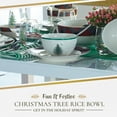 thumbnail image 2 of Spode Christmas Tree 6-Inch Rice Bowl, Set of 4 - Round Ceramic Bowls for Soup, Stews, Holiday Meals - Classic Holiday Tableware - Durable, Dishwasher, Microwave, Freezer Safe, 2 of 7