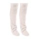 thumbnail image 2 of Calcetines hasta el muslo, calentadores de piernas de felpa, calcetines largos para botas, medias tipo pantuflas, calcetines por encima de la , blanco Fernando Calentadores de piernas de felpa, 2 of 8