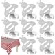 thumbnail image 1 of Paquet de 8 nappes d'extrieur (abeilles), pinces nappe magntiques robustes en acier inoxydable pour les pique-niques familiaux en plein air, 1 of 3