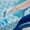 Blue 02, variant on Erosebridal Marine Shark Black Out Curtains for Kids, Blue Octopus Coral Curtains Pack of 2 (42x63 Each)