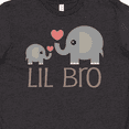 thumbnail image 4 of Inktastic Lil Bro Matching Elephant Youth T-Shirt, 4 of 5