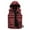 Wine, variant on AnuYalue Puffer Vest with Hoodie Mens Winter Warm Zip Up Quilted Vests Casual Outdoor Sleeveless Jacket with Zip Pockets