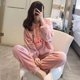 thumbnail image 1 of Pijama de franela para niña, bonito traje de mujer, estilo japonés dulce, ropa para el hogar, otoño e invierno, forro polar, cálido, suelto, 1 of 6