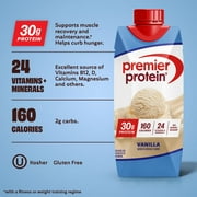 Premier Protein Shake, Vanilla, 30g Protein, 11 fl oz, 4 Ct