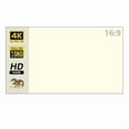 thumbnail image 1 of Projector Screen White Grid Anti-Light 16:9 Reflective Cloth for Home Theatre ,Wrinkle-Free, 1 of 7