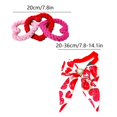 thumbnail image 3 of Hxlamzoo Valentine's Day Dog Bow Tie & Toy Set - Adjustable Cotton Rope Pet Party Accessories with Heart Charm for Small & Medium Dogs, Festive Holiday Photo Props, 3 of 6