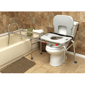 Bariatric Sliding Bath Transfer Bench 55291 Extra Long Base