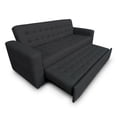 thumbnail image 1 of Sofa cama Mobydec Matrimonial Plegable en Lino Gris Oxford moderno, 1 of 4