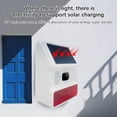 thumbnail image 3 of Alarm Solar Sound Strobe Light Alarm Infrared Induction Anti-interference IP65 Waterproof Solar Sound-light Alarm Signal with Motion Detector for Home Farm Barn Villa Yard Security, 3 of 7