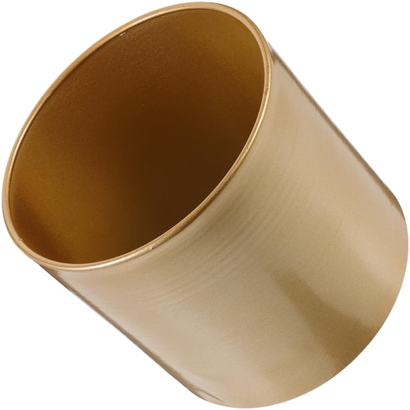 DECORNIJIA Large Gold Pot Iron Modern Style 1Pack for Indoor Display