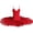 Red, variant on Byfri V Neck Camisole Ballet Tutu Dress, Women Swan Lake Dance Leotard for Stage Training, Black, M
