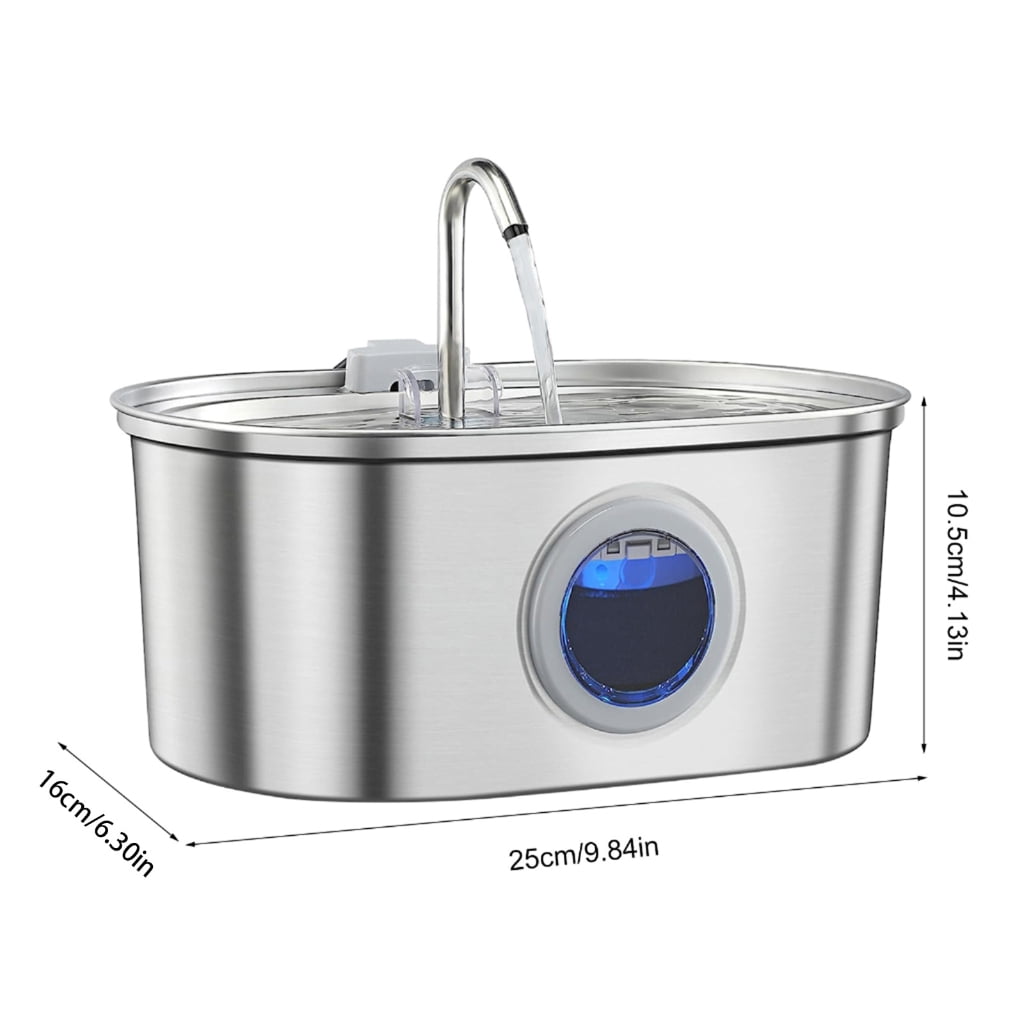 Automatic Cats Water Fountain Cats Feeding Bowl Pet Drink Bowl Large Capacity Pet Drinking Water Dispenser for Cats