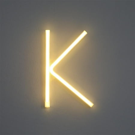 

Ygxbm Lighting Lamp Led Light Led Letter Lights Light up Plastic Letters Standing Hanging Warm Wihte Light Rollback