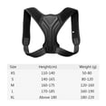 thumbnail image 2 of Labymos Invisible Adjustable Posture Corrector for Adult & Children Unisex Upper Back Brace Ease Pains on Back Shoulders Neck, M, 2 of 7