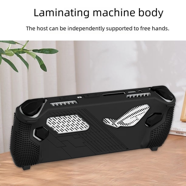 Aplicable a la máquina Asus ROG Ally Palm, carcasa protectora de silicona, tapa de botón basculante, máquina de juego, cubierta protectora todo incluido