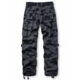 thumbnail image 3 of TRGPSG Men's Cargo Pants with 8 Pockets Cotton Cargo Work Pants(No Belt),E Camo 32x31, 3 of 6
