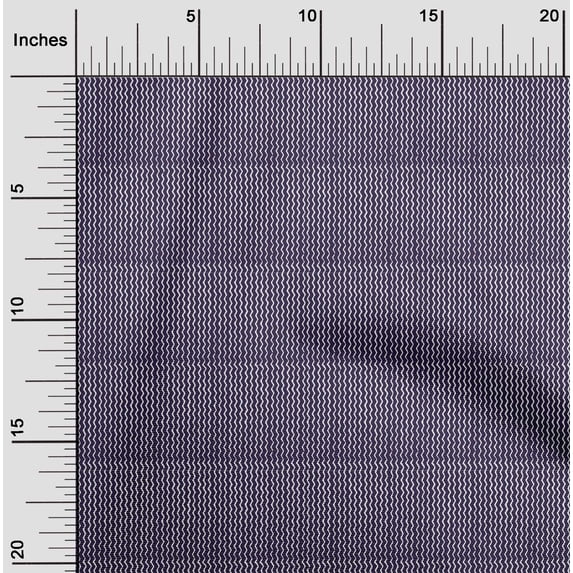 oneOone Cotton Poplin Fabric Chevron Block Print Fabric By The Yard 42 Inches Wide