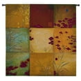thumbnail image 2 of Fine Art Tapestries Poppy Nine Patch Wall Tapestry, 2 of 2