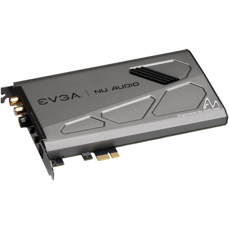 EVGA NU Audio PCIe Sound Card サウンドカード EVGA Nu Audio PCIe Sound Card - Walmart.com