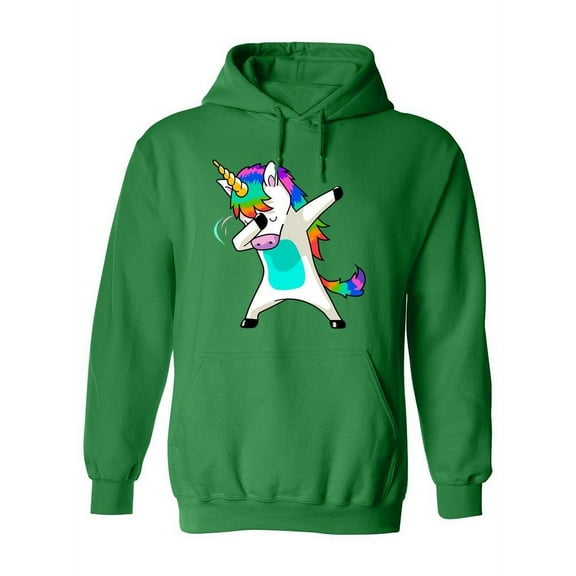 Unicorn Dabbing Hoodie Women -SPIdeals Designs, Female 4X-Large