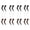 B, variant on Silicone Ear Grips for Glasses, 12 Pairs Anti Slip Eyewear Retainer, Comfortable Ear Hook Grip Sleeve for Sports, Sunglasses, Reading Glasses
