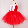 thumbnail image 5 of Vestido de Navidad para niñas, disfraz de Papá Noel para niños, ropa roja para fiesta de Navidad de Año Nuevo, vestido de princesa con tutú, ropa para niños, 5 of 5
