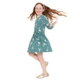 thumbnail image 5 of Tinkerbell Girls Print Skater Dress, Sizes 4-16, 5 of 9