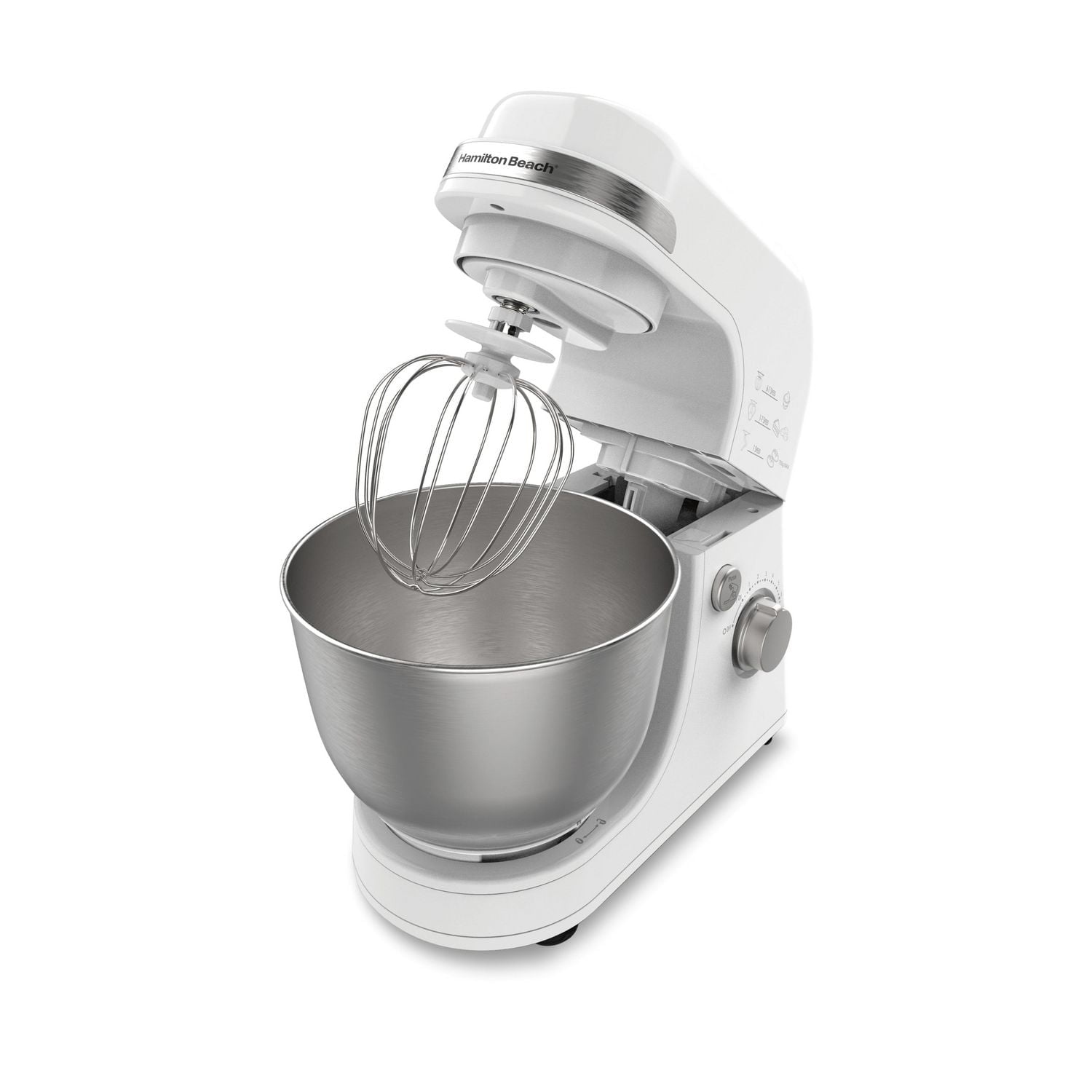Hamilton Beach Stand Mixer with 7 Speeds 63388C, 4 Quart