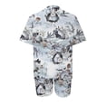 thumbnail image 5 of Ensembles 2 Pcs pour Femmes Été Mode Femme Blouse à Col Rond Manches Courtes Hauts Shorts Ensemble Décontracté Ensembles 2 Pcs en Liquidation, 5 of 5
