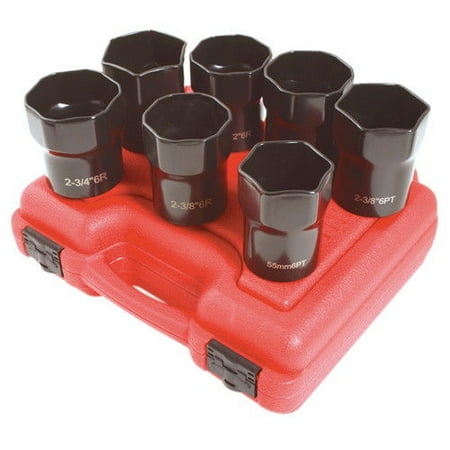 Sunex 2847 7-Piece 1/2 in. Drive Wheel Bearing Lock Nut Set