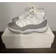 thumbnail image 3 of Ni - ke Ni - ke Air Jordan 11 Retro Women Size 7 White Metallic Silver Shoes, 3 of 5