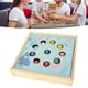 thumbnail image 5 of Juego de cuentas de tablero de madera ANGGREK Juego de pesca magnético 2 en 1 seguro para preescolar, 5 of 8