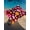 Brown, variant on Outdoor Sun Shade Sail 8'x10', Colorful Flowers Patio Beach Shade Canopy Cloth Waterproof, Spring Watercolor Love Heart Floral Pink TearResistant & UV Protection Sun Sail for Backyard Garden Deck