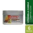 thumbnail image 2 of Coleman Repellents Campfire Citronella Candle, 6 oz., 2 of 6