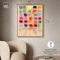 thumbnail image 5 of Color Blocks Canvas Maximalist Abstract by Art Remedy, Gold Frame, 30 x 36, 5 of 7