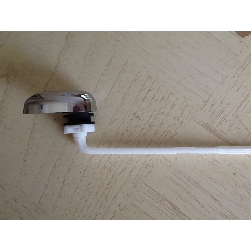 Chrome Flush Handle for All Toilets with Handles on Side of Toilet Tank