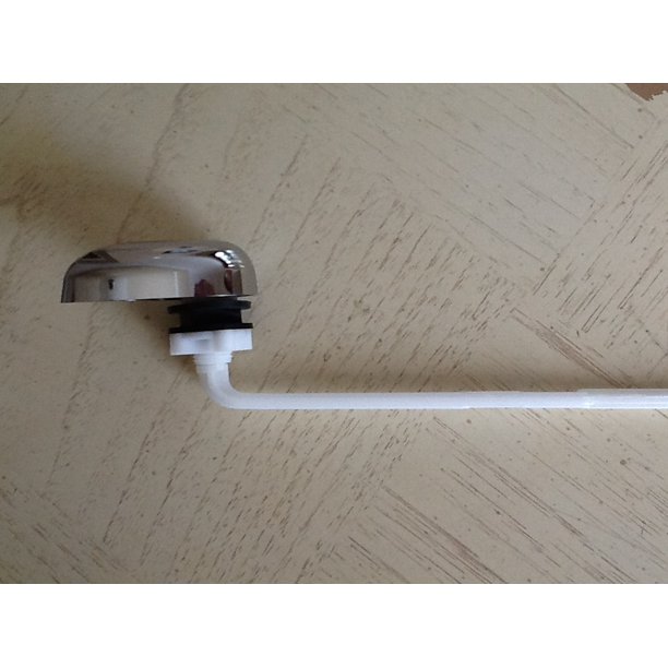 Chrome Flush Handle for All Toilets with Handles on Side of Toilet Tank
