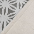 thumbnail image 4 of PiccoCasa Fleece Soft Throw Blanket Dual Sided Blanket, 60"x80" Grey, 4 of 6